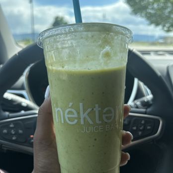 Nekter Juice Bar - Mango Delight with greenie up - Juice Bars & Smoothies Near Me - Bozeman, Montana Nekter Juice Bar - Mango Delight with greenie up - Juice Bars & Smoothies Near Me - Bozeman, Montana