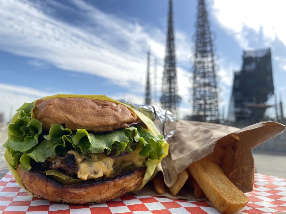 Food from Hawkins House of Burgers