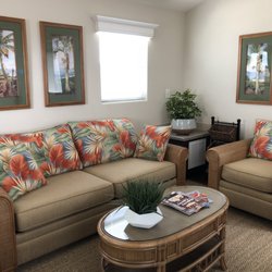 The Bungalows at Village West Marina & Resort - The Waterfront Bungalow features a tropical paradise decor.