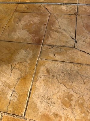 Patterned Concrete by Rick Davis