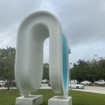 Bent Pool - Public Art Near Me - Miami Beach, Florida