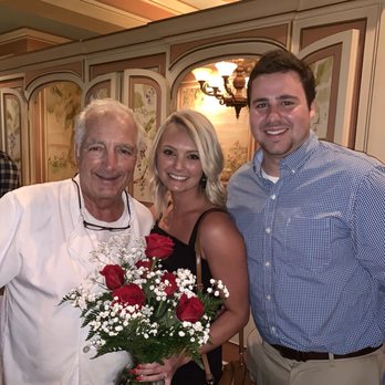 Dominic's Restaurant - Dominic and the newly engaged couple - Italian Near Me - Saint Louis, Missouri