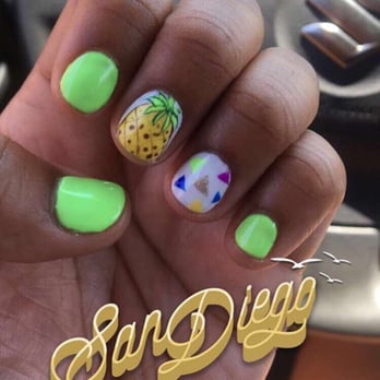 Nails By Martha - Pineapples! - Nail Technicians Near Me - San Diego, California Nails By Martha - Pineapples! - Nail Technicians Near Me - San Diego, California