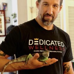 Dedicated Wellness - Even Sweetie loved her Chiro adjustments. Dr. Charlie, loved by all.