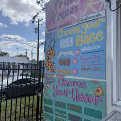 Fruta Freeze - Menu May 2026