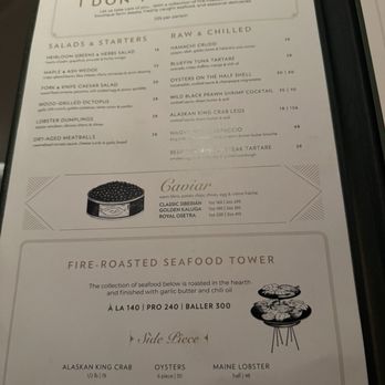 Maple & Ash - Menu - Steakhouses Near Me - Miami, Florida