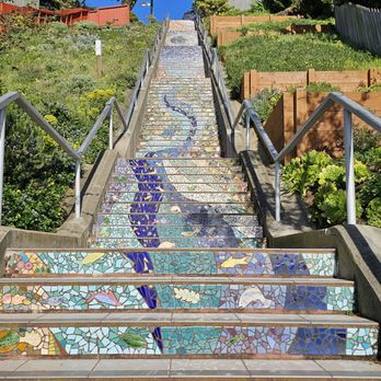 The 16th Avenue Tiled Steps - Local Flavor Near Me - San Francisco, California The 16th Avenue Tiled Steps - Local Flavor Near Me - San Francisco, California