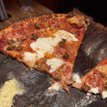 The Secret Stash Pizzeria - Pepperonis/sausage/burrata pizza - Pizza Near Me - Crested Butte, Colorado