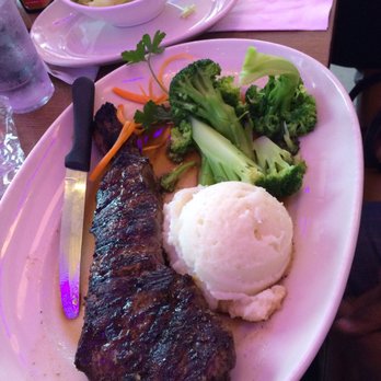 Jimmy's Grand Cafe - Shell steak, mashed potatoes, broccoli. Also came with bread and salad. - Diners Near Me - Bronx, New York Jimmy's Grand Cafe - Shell steak, mashed potatoes, broccoli. Also came with bread and salad. - Diners Near Me - Bronx, New York