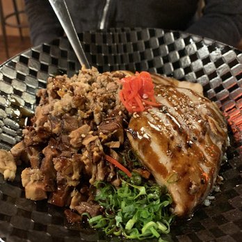 Strings Ramen- Hyde Park - Meat Lovers Rice Bowl - Ramen Near Me - Chicago, Illinois Strings Ramen- Hyde Park - Meat Lovers Rice Bowl - Ramen Near Me - Chicago, Illinois