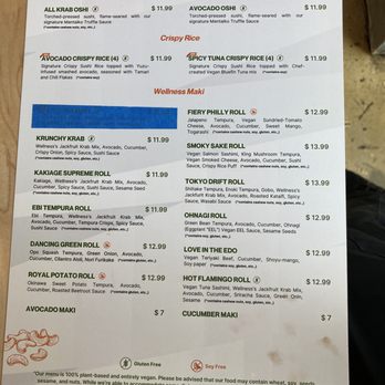 Wellness Sushi - Vegan Near Me - Denver, Colorado