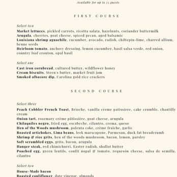 Manuela - Menu - New American Near Me - Los Angeles, California Manuela - Menu - New American Near Me - Los Angeles, California