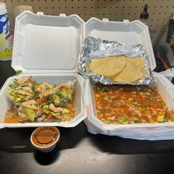 Mariscos Las Playitas - Oysters and Shrimp Ceviche - Mexican Near Me - Avondale, Arizona