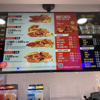 Dave's Hot Chicken - Menu 10/26 - Chicken Shop Near Me - Ontario, California Dave's Hot Chicken - Menu 10/26 - Chicken Shop Near Me - Ontario, California