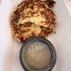Jenny Lee Breakfast Nook - Potato pancakes at Oktoberfest