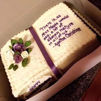 The Cake Shop - Was supposed to say Agatha "Christie" and Miss "Marple" make sure to double check. - Bakeries Near Me - Apple Valley, California The Cake Shop - Was supposed to say Agatha "Christie" and Miss "Marple" make sure to double check. - Bakeries Near Me - Apple Valley, California