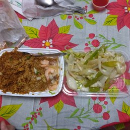 We ordered shrimps chow mein, but we got bunch of onions with few shrimps.