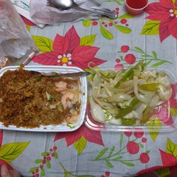 New China - We ordered shrimps chow mein, but we got bunch of onions with few shrimps.