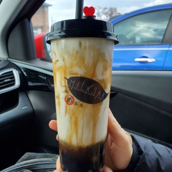 Milk Jar Café - Dirty boba milk tea - Bubble Tea Near Me - West Chester, Ohio Milk Jar Café - Dirty boba milk tea - Bubble Tea Near Me - West Chester, Ohio