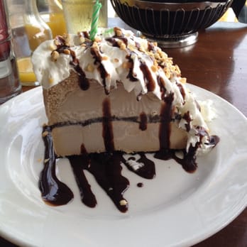 Brigantine - Birthday dessert, some type of mocha I've cream cake - Seafood Near Me - Del Mar, California Brigantine - Birthday dessert, some type of mocha I've cream cake - Seafood Near Me - Del Mar, California
