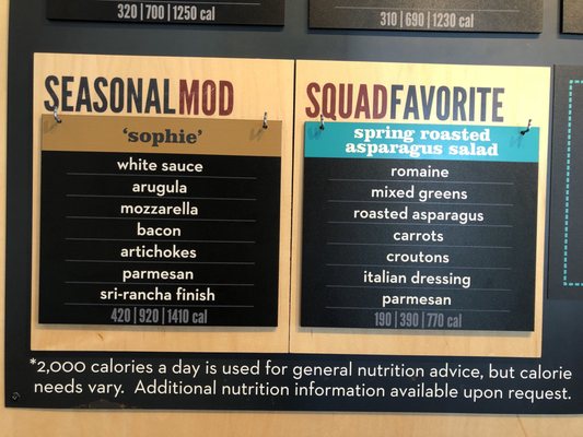 Menu photo 3 MOD Pizza Saint Charles, MO Menu photo 3 MOD Pizza Saint Charles, MO