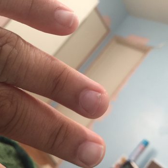Panda Nails - they fucked up my ring finger nail - Nail Salons Near Me - Arcadia, California
