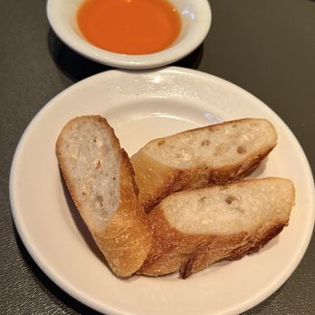 La Bodeguita Del Medio - Bread with a spicy chili aioli - Cuban Near Me - Palo Alto, California La Bodeguita Del Medio - Bread with a spicy chili aioli - Cuban Near Me - Palo Alto, California