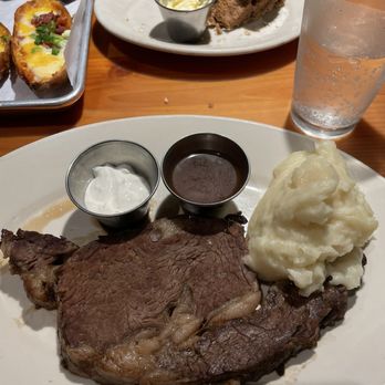 Black Angus Steakhouse - Prime rib and mashed potatoes. - Steakhouses Near Me - Citrus Heights, California Black Angus Steakhouse - Prime rib and mashed potatoes. - Steakhouses Near Me - Citrus Heights, California