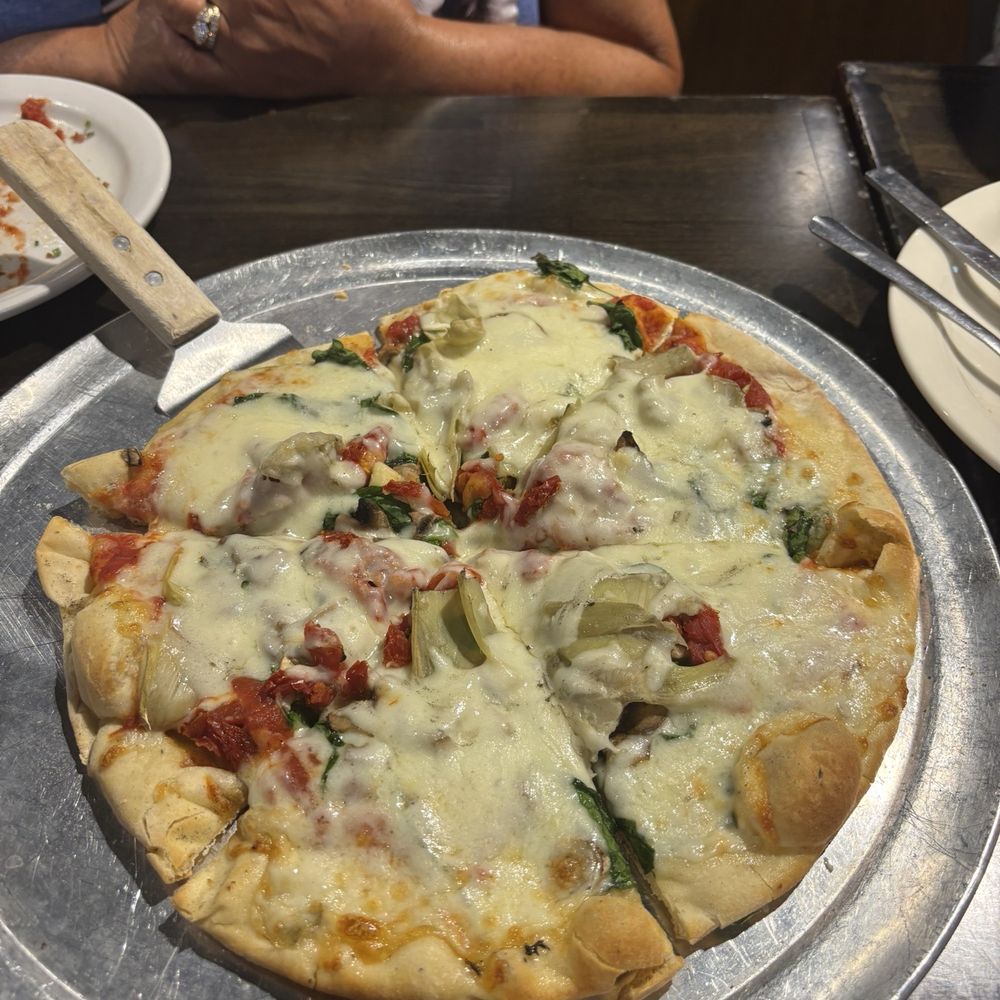 Lillian's Pizza - Thin crust artichoke - Pizza Near Me - Pensacola, Florida Lillian's Pizza - Thin crust artichoke - Pizza Near Me - Pensacola, Florida