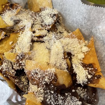 Mexico Lindo Restaurant - Cheese and refried beans over tortilla chips - Mexican Near Me - Hamilton, New Jersey