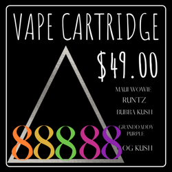 Purely CBD of N Fort Worth - NEW Vape Cartridges - Bubba Kush -OG Kush - Maui Wowie - Runtz - Granddaddy Purple