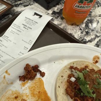 Taqueria El Toro - Chorizo taco, address and price, with a Jarritos on the side. - Mexican Near Me - Raleigh, North Carolina Taqueria El Toro - Chorizo taco, address and price, with a Jarritos on the side. - Mexican Near Me - Raleigh, North Carolina