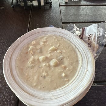 Bubba Gump Shrimp - Cup of Old Fashioned New England Clam Chowder - Seafood Near Me - Monterey, California Bubba Gump Shrimp - Cup of Old Fashioned New England Clam Chowder - Seafood Near Me - Monterey, California
