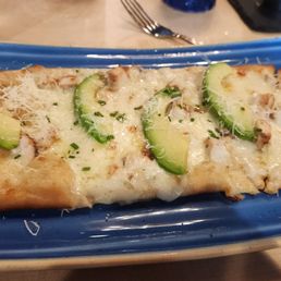 Chicken avacado flatbread