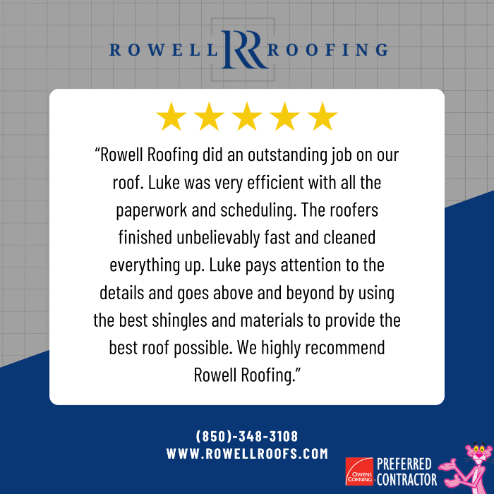 Slide of Rowell Roofing