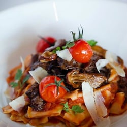 Spago - Pappadelle Beef Cheeks' Rau w/ Truffle Oil