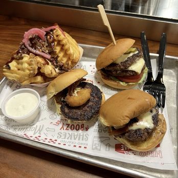 Son of a Butcher - Loaded Brisket Fries, All American, The Popper, PBJ - American Near Me - Plano, Texas Son of a Butcher - Loaded Brisket Fries, All American, The Popper, PBJ - American Near Me - Plano, Texas