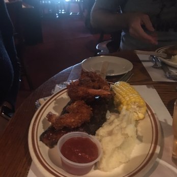 The Heritage House - Ribs with jumbo coconut crusted shrimp - Steakhouses Near Me - Harvard, Illinois The Heritage House - Ribs with jumbo coconut crusted shrimp - Steakhouses Near Me - Harvard, Illinois