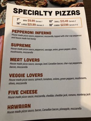 Menu photo 7 Jimmys Burgers and Pizza Hurst, TX
