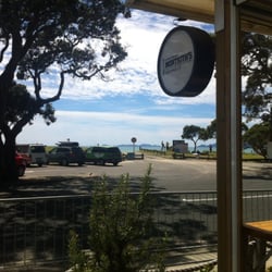 Two Fish Cafe - View from the deck at Two Fish Cafe.