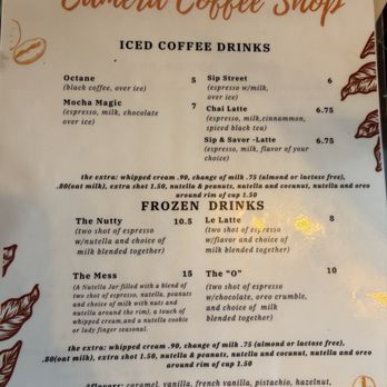 Camera Shop Coffee - Menu - Coffee & Tea Near Me - Winter Haven, Florida Camera Shop Coffee - Menu - Coffee & Tea Near Me - Winter Haven, Florida