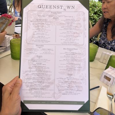 Menu photo 1 Queenstown Village La Jolla, CA