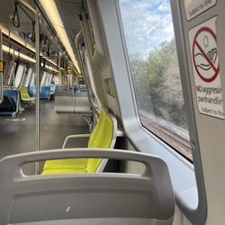 Fremont BART Station - New Train