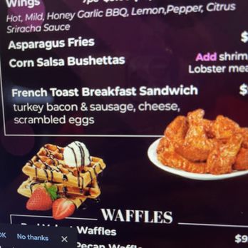 Brunch At Chelse’s - Evidence from the menu. It does NOT state chicken and pork. - Caterers Near Me Brunch At Chelse’s - Evidence from the menu. It does NOT state chicken and pork. - Caterers Near Me