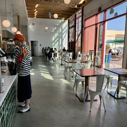 Firebrand Artisan Breads - Inside dining & ordering