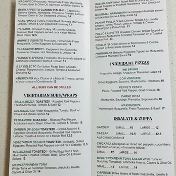 Frantonio's Italian Deli & Cafe - Menu - Italian Near Me - Barrington, Illinois Frantonio's Italian Deli & Cafe - Menu - Italian Near Me - Barrington, Illinois