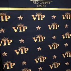 Strike a Pose Photo Booth - Custom backdrop