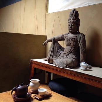Teance Fine Teas - Statue of the Great Compassionate Bodhisattva - Tea Rooms Near Me - Berkeley, California