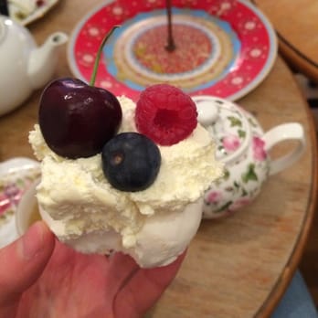 The Hidden Lane Tearoom - One of the amazing mini cakes. So so good, the combination of meringue, cream & berries is absolutely wonderful. - Tea Rooms Near Me - Glasgow, GLG The Hidden Lane Tearoom - One of the amazing mini cakes. So so good, the combination of meringue, cream & berries is absolutely wonderful. - Tea Rooms Near Me - Glasgow, GLG