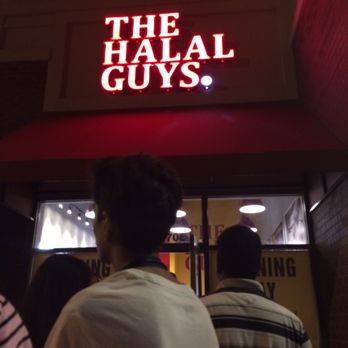 The Halal Guys - The front of house with "The Halal Guys" sign. Serving since 1990 in Manhattan, NYC to NOVA! - Halal Near Me - Vienna, Virginia The Halal Guys - The front of house with "The Halal Guys" sign. Serving since 1990 in Manhattan, NYC to NOVA! - Halal Near Me - Vienna, Virginia